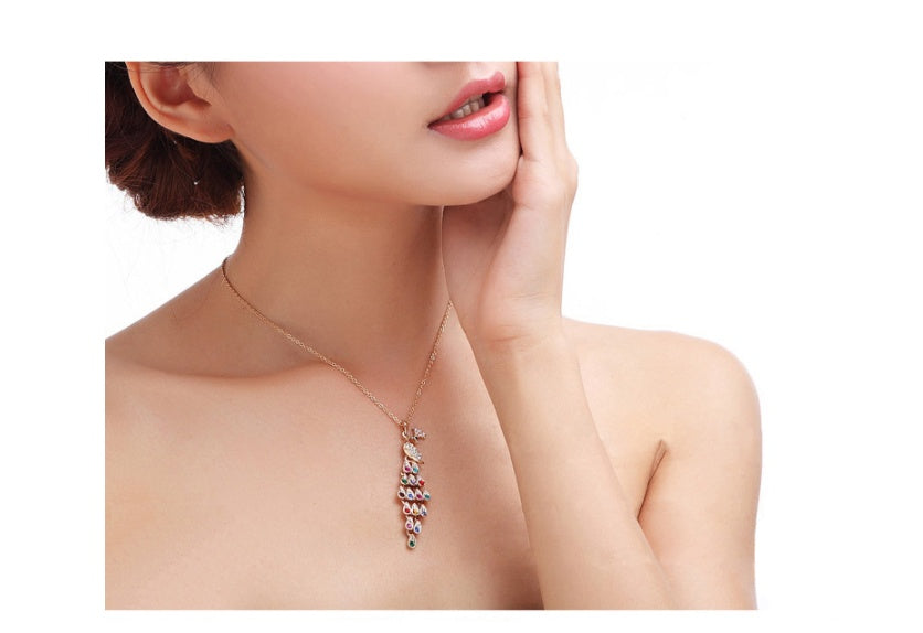 Peacock bridal jewelry accessories for weddings