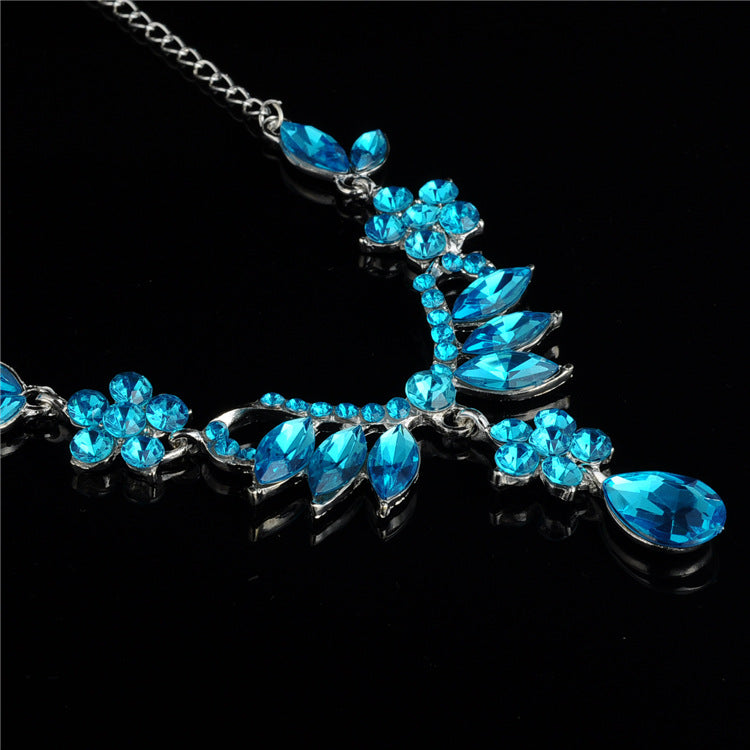 Elegant alloy wedding jewelry set for adult brides