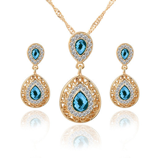 Stylish alloy jewelry set suitable for daily and party wear