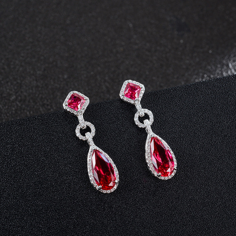 teenager’s irregular metal pop earrings for casual or party outfits