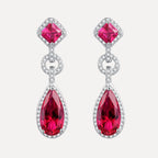 Trendy irregular metal pop earrings for women