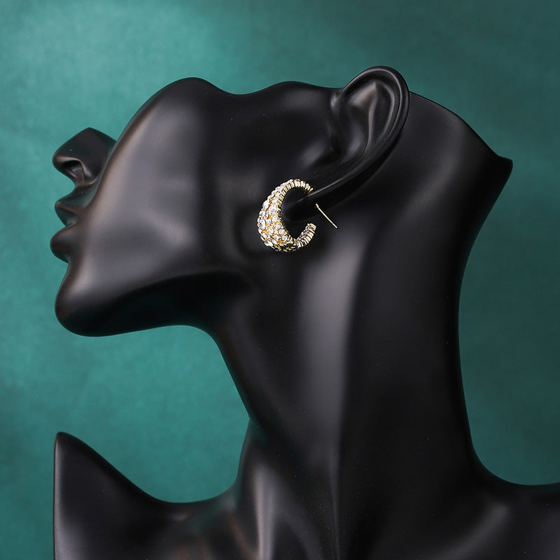 Women’s sexy personality copper fashion earrings