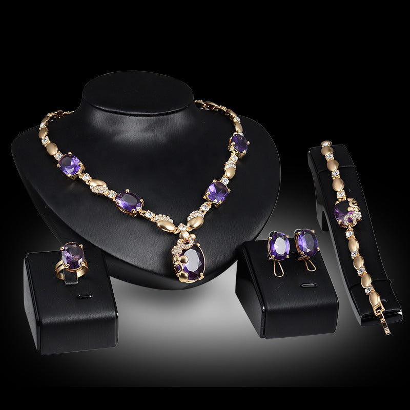 Trendy European American bridal jewelry accessories