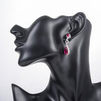 Fashionable irregular metal earrings for daily wear